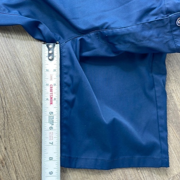 Lands’ End School Uniform Boys Active Chino Shorts, Navy Blue, size 10 - Picture 6 of 11